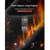 imageG Gradual Mens Fleece Lined Pants with 3 Zipper Pockets Water Resistant Winter Warm Hiking Pants Athletic Sweatpants for MenDark Grey