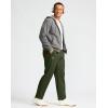 imageG Gradual Mens Fleece Lined Pants with 3 Zipper Pockets Water Resistant Winter Warm Hiking Pants Athletic Sweatpants for MenOlive Green