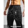 imageG Gradual Mens Fleece Lined Winter Pants with 3 Zipper Pockets Warm Athletic Joggers Workout Running Sweatpants for MenBlack
