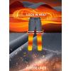 imageG Gradual Mens Fleece Lined Winter Pants with 3 Zipper Pockets Warm Athletic Joggers Workout Running Sweatpants for MenHeather Dusty Blue