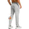 imageG Gradual Mens Fleece Lined Winter Pants with 3 Zipper Pockets Warm Athletic Joggers Workout Running Sweatpants for MenHeather Medium Grey
