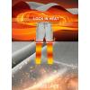 imageG Gradual Mens Fleece Lined Winter Pants with 3 Zipper Pockets Warm Athletic Joggers Workout Running Sweatpants for MenHeather Medium Grey