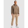 imageG Gradual Mens Fleece Lined Winter Pants with 3 Zipper Pockets Warm Athletic Joggers Workout Running Sweatpants for MenKhaki