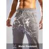 imageG Gradual Mens Fleece Lined Winter Pants with 3 Zipper Pockets Warm Athletic Joggers Workout Running Sweatpants for MenLight Grey