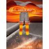 imageG Gradual Mens Fleece Lined Winter Pants with 3 Zipper Pockets Warm Athletic Joggers Workout Running Sweatpants for MenLight Grey