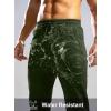 imageG Gradual Mens Fleece Lined Winter Pants with 3 Zipper Pockets Warm Athletic Joggers Workout Running Sweatpants for MenOlive Green