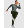 imageG Gradual Mens Fleece Lined Winter Pants with 3 Zipper Pockets Warm Athletic Joggers Workout Running Sweatpants for MenOlive Green