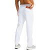 imageG Gradual Mens Fleece Lined Winter Pants with 3 Zipper Pockets Warm Athletic Joggers Workout Running Sweatpants for MenWhite