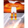 imageG Gradual Mens Fleece Lined Winter Pants with 3 Zipper Pockets Warm Athletic Joggers Workout Running Sweatpants for MenWhite