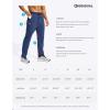 imageG Gradual Mens Fleece Lined Winter Pants with 3 Zipper Pockets Warm Athletic Joggers Workout Running Sweatpants for MenWhite