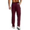 imageG Gradual Mens Fleece Lined Winter Pants with 3 Zipper Pockets Warm Athletic Joggers Workout Running Sweatpants for MenWine