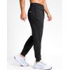 imageG Gradual Mens Golf Joggers Pants with Zipper Pockets Stretch Sweatpants Slim Fit Track Pants Joggers for Men Work RunningBlack