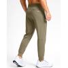 imageG Gradual Mens Golf Joggers Pants with Zipper Pockets Stretch Sweatpants Slim Fit Track Pants Joggers for Men Work RunningBronze Green