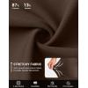 imageG Gradual Mens Golf Joggers Pants with Zipper Pockets Stretch Sweatpants Slim Fit Track Pants Joggers for Men Work RunningBrown