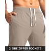 imageG Gradual Mens Golf Joggers Pants with Zipper Pockets Stretch Sweatpants Slim Fit Track Pants Joggers for Men Work RunningCliff Ash