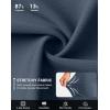 imageG Gradual Mens Golf Joggers Pants with Zipper Pockets Stretch Sweatpants Slim Fit Track Pants Joggers for Men Work RunningDusty Blue