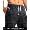 imageG Gradual Mens Golf Joggers Pants with Zipper Pockets Stretch Sweatpants Slim Fit Track Pants Joggers for Men Work RunningGray Camo