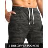 imageG Gradual Mens Golf Joggers Pants with Zipper Pockets Stretch Sweatpants Slim Fit Track Pants Joggers for Men Work RunningGreen Camo
