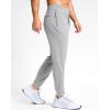 imageG Gradual Mens Golf Joggers Pants with Zipper Pockets Stretch Sweatpants Slim Fit Track Pants Joggers for Men Work RunningGull Gray