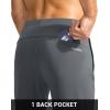 imageG Gradual Mens Golf Joggers Pants with Zipper Pockets Stretch Sweatpants Slim Fit Track Pants Joggers for Men Work RunningInk Grey