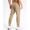 imageG Gradual Mens Golf Joggers Pants with Zipper Pockets Stretch Sweatpants Slim Fit Track Pants Joggers for Men Work RunningKhaki