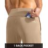 imageG Gradual Mens Golf Joggers Pants with Zipper Pockets Stretch Sweatpants Slim Fit Track Pants Joggers for Men Work RunningKhaki