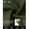 imageG Gradual Mens Golf Joggers Pants with Zipper Pockets Stretch Sweatpants Slim Fit Track Pants Joggers for Men Work RunningOlive
