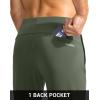 imageG Gradual Mens Golf Joggers Pants with Zipper Pockets Stretch Sweatpants Slim Fit Track Pants Joggers for Men Work RunningSage