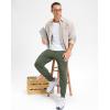 imageG Gradual Mens Golf Joggers Pants with Zipper Pockets Stretch Sweatpants Slim Fit Track Pants Joggers for Men Work RunningSage