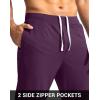imageG Gradual Mens Golf Joggers Pants with Zipper Pockets Stretch Sweatpants Slim Fit Track Pants Joggers for Men Work RunningWine