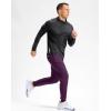 imageG Gradual Mens Golf Joggers Pants with Zipper Pockets Stretch Sweatpants Slim Fit Track Pants Joggers for Men Work RunningWine