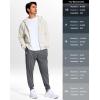 imageG Gradual Mens Joggers Lightweight Athletic Workout Pants with Pockets Stretch Track Running Sweatpants for Men Gym SportsGraphite Grey