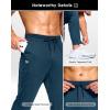 imageG Gradual Mens Joggers Lightweight Athletic Workout Pants with Pockets Stretch Track Running Sweatpants for Men Gym SportsHeathered Cobalt Blue