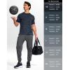 imageG Gradual Mens Joggers Lightweight Athletic Workout Pants with Pockets Stretch Track Running Sweatpants for Men Gym SportsHeathered Grey