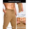 imageG Gradual Mens Joggers Lightweight Athletic Workout Pants with Pockets Stretch Track Running Sweatpants for Men Gym SportsKhaki Sand