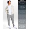 imageG Gradual Mens Joggers Lightweight Athletic Workout Pants with Pockets Stretch Track Running Sweatpants for Men Gym SportsLight Grey
