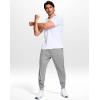 imageG Gradual Mens Joggers Lightweight Athletic Workout Pants with Pockets Stretch Track Running Sweatpants for Men Gym SportsLight Grey