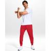 imageG Gradual Mens Joggers Lightweight Athletic Workout Pants with Pockets Stretch Track Running Sweatpants for Men Gym SportsPower Red