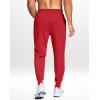 imageG Gradual Mens Joggers Lightweight Athletic Workout Pants with Pockets Stretch Track Running Sweatpants for Men Gym SportsPower Red