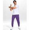 imageG Gradual Mens Joggers Lightweight Athletic Workout Pants with Pockets Stretch Track Running Sweatpants for Men Gym SportsPurple