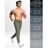 imageG Gradual Mens Joggers Lightweight Athletic Workout Pants with Pockets Stretch Track Running Sweatpants for Men Gym SportsSage