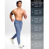 imageG Gradual Mens Joggers Lightweight Athletic Workout Pants with Pockets Stretch Track Running Sweatpants for Men Gym SportsSlate Blue