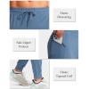 imageG Gradual Mens Joggers Pants with Zipper Pockets Stretch Athletic Sweatpants for Men Workout Jogging RunningBlue