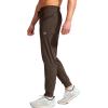 imageG Gradual Mens Joggers Pants with Zipper Pockets Stretch Athletic Sweatpants for Men Workout Jogging RunningBrown