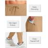 imageG Gradual Mens Joggers Pants with Zipper Pockets Stretch Athletic Sweatpants for Men Workout Jogging RunningDark Khaki