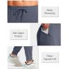 imageG Gradual Mens Joggers Pants with Zipper Pockets Stretch Athletic Sweatpants for Men Workout Jogging RunningDusty Blue