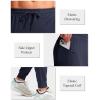 imageG Gradual Mens Joggers Pants with Zipper Pockets Stretch Athletic Sweatpants for Men Workout Jogging RunningNavy