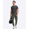 imageG Gradual Mens Joggers Pants with Zipper Pockets Stretch Athletic Sweatpants for Men Workout Jogging RunningOlive Green