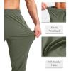 imageG Gradual Mens Joggers Pants with Zipper Pockets Stretch Athletic Sweatpants for Men Workout Jogging RunningSage Grey