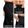 imageG Gradual Mens Joggers with Zipper Pockets Lightweight Athletic Workout Pants Quick Dry Sweatpants for Men Running HikingBlack